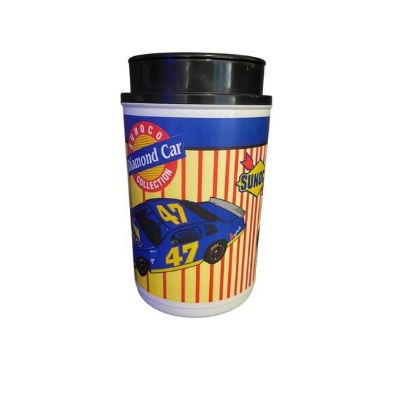 NOS #47 Sunoco diamond car 16oz Thermo mug - Picture 2 of 4